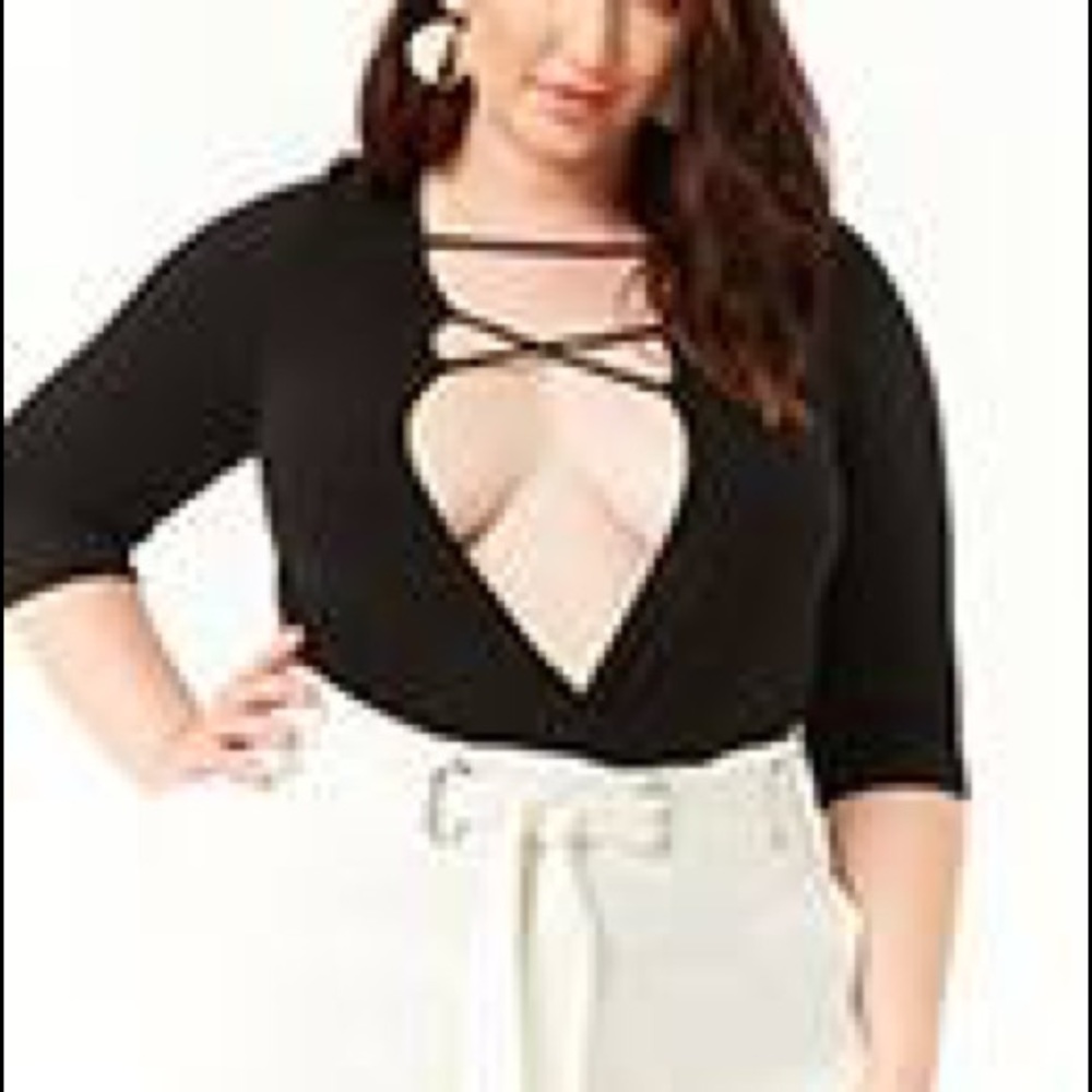 Forever 21 open front tee
